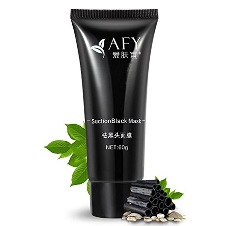 MY LITTLE BEAUTY Suction Black Mask Blackhead Remove Facial Mask Deep Cleansing Face Mask 60g