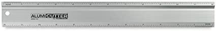Alumicolor Alumicutter, Safety Ruler and Straight Edge, Aluminum, 36 inches, Silver (1316-1)