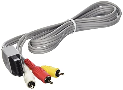 8' RVL-009 Stereo A/V Cable for Nintendo Wii