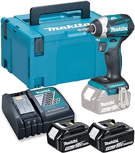 Makita DTD154RTJ - Atornillador de impacto 18V 5,0ah 175nm BL makpac 2 bat.