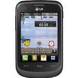 TracFone LG 306G No Contract Phone - Retail Packaging - Black