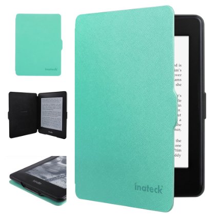 Inateck Kindle Paperwhite Cover Case for Amazon All-New Kindle Paperwhite Fits All Versions 2012 2013 2014 and 2015 New 300 PPI with Auto Sleep Wake Function Mint Green