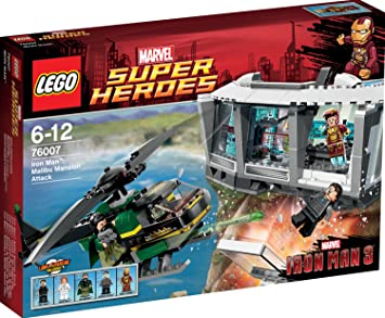 LEGO Super Heroes Iron Man Malibu Mansion Attack