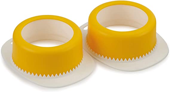 Joseph Joseph Poach-Pro, Set of 2 Egg Poachers- Yellow