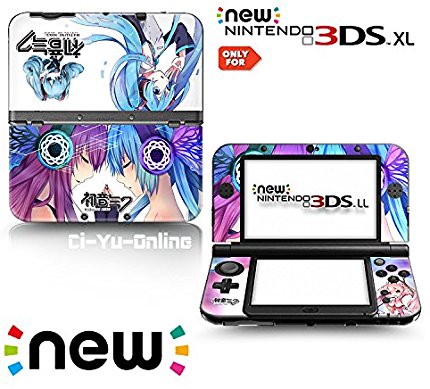 [new 3DS XL] Hatsune Miku #9 Limited Edition VINYL SKIN STICKER DECAL COVER for NEW Nintendo 3DS XL / LL Console System