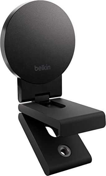 Belkin iPhone MagSafe Continuity Camera Mount for Mac Desktops & Displays, Compatible with iMac 2017 & Later, iMac Pro 2017, Studio Display, Pro Display XDR, iPhone 14, iPhone 13, iPhone 12