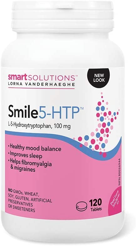 Lorna Vanderhaeghe SMILE 5-HTP | 120 Enteric Coated Tablets