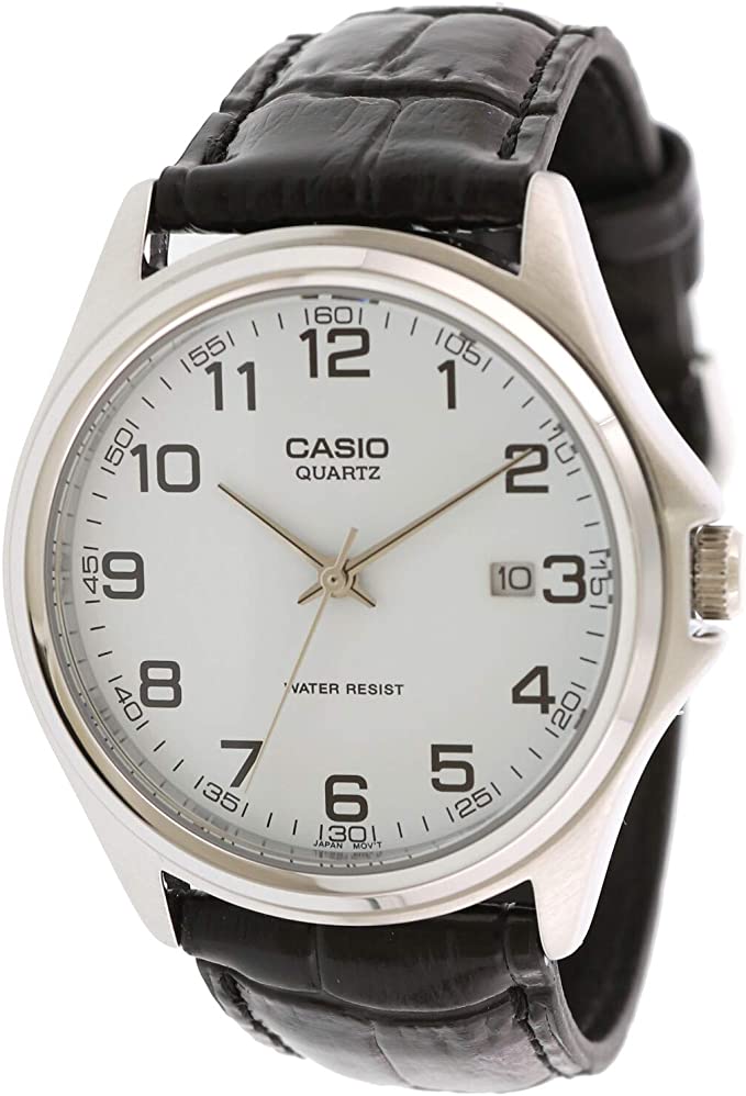 Casio MTP1183E Analog Water Resistant Watch with Date