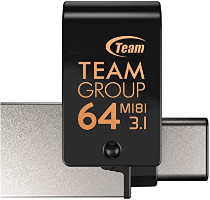 TEAMGROUP M181 64GB OTG USB 3.0 Type C Dual Flash Drive TM181364GB01