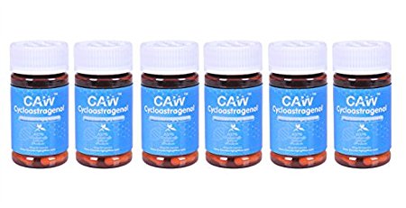 Anti-aging Supplement CAW Hypersorption Cycloastragenol | 25Mg 30Enteric-coated Capsules 6bottles(180caps in Total)