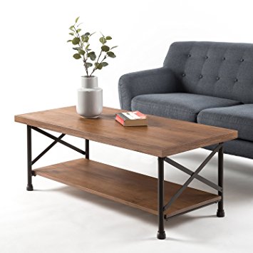 Zinus Industrial Style Coffee Table