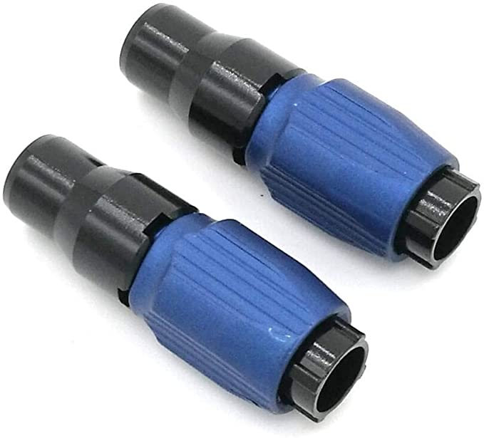 Zeno Full CNC Indexed Inline Shifter Cable Adjuster Pair, Compatible with Shimano Sram Jagwire