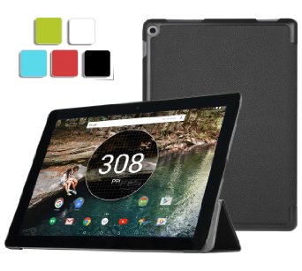 Google Nexus Pixel C case KuGi High quality ultra-thin Smart Cover Case Only fit for Google Nexus Pixel C Tablet Black