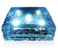 6x6 Solar LED Paver Light - 5 Ultra Bright, Elegant LED Lights - Automatic Light Sensor – No Wires Easy to Install - Water Resistant