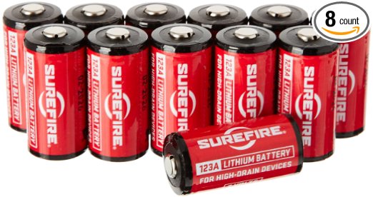 Surefire Battery 123A 3 Volt Lithium Batteries