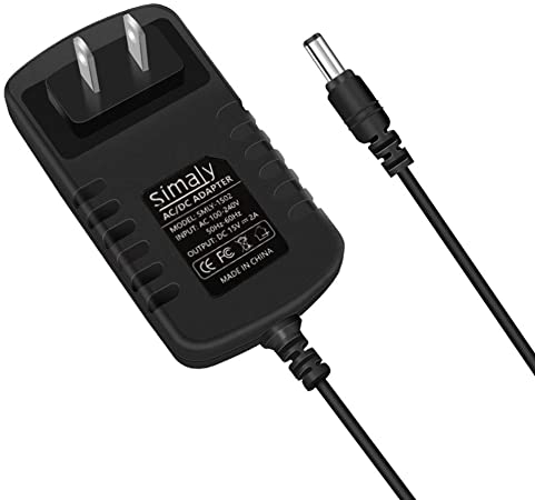 15V 2A Power Supply 15V 2A Adapter, AC 100-240V to DC 15V 2A Wall Charger 5.5mm X 2.5mm US Wall Plug Switching Charger for LED Strip, Wireless Audio and Video Equipment.