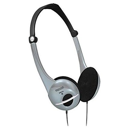 Maxell HP-700F Foldable Digital Stereo Headphones with Volume Control