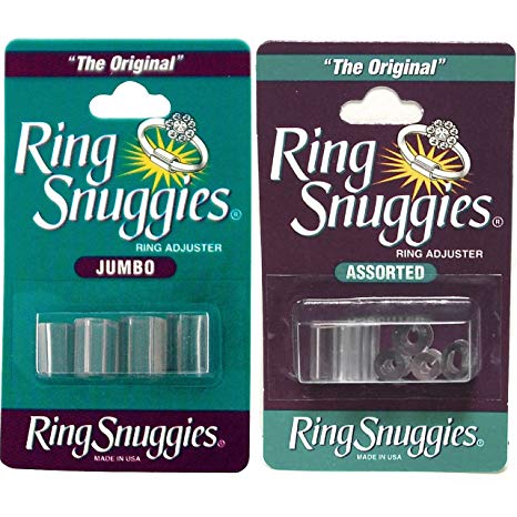 Ring Snuggies Adjusters Original AND Jumbo Sizes ** COMBO PACK **