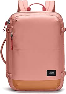 Pacsafe GO Anti Theft 34L Carry-on Backpack, Rose