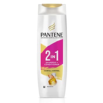 Pantene 2 in 1 Anti Hair Fall Shampoo   Conditioner, 340 ml