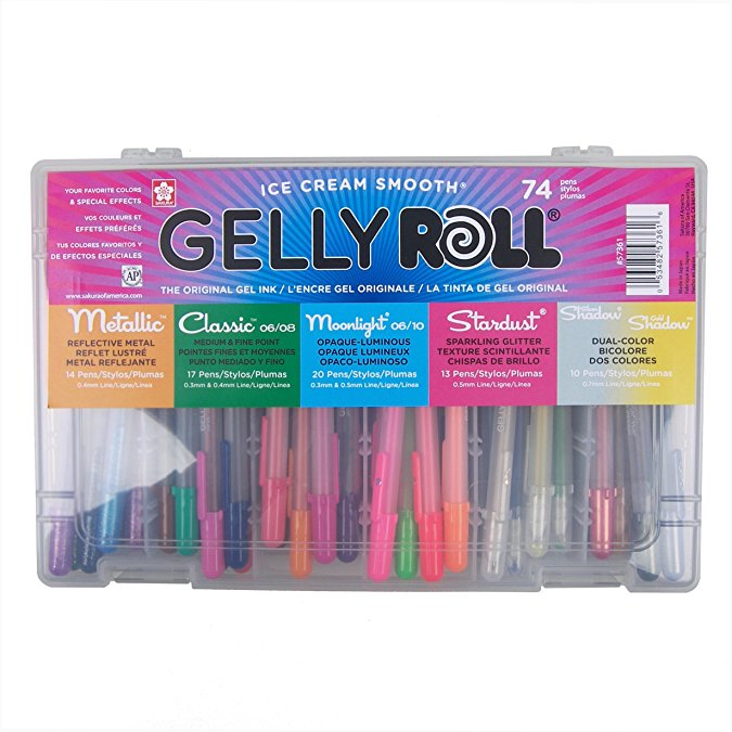 Sakura 57361 74-Piece Gelly Roll Artist Gift Set