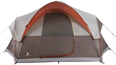 Camp Tent for 6 Person 4 Season Use Pop up Dome Tent Portable Lightweight with Carry Bag for Outdoor Picnic Hiking Camping Beach