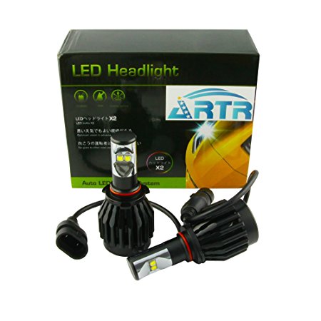 ARTR® 5th Generation 6000K Pure White LED Headlight Conversion Kit For Fog Light (9006 HB4)