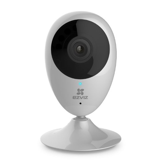 EZVIZ Mini O 720p HD Wi-Fi Home Video Monitoring Security Camera, Works with Alexa using IFTTT