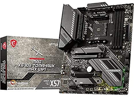 MSI MAG X570S Tomahawk MAX WiFi AM4 AMD X570 SATA 6Gb/s ATX AMD Motherboard