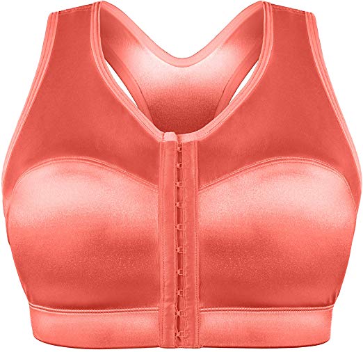 ENELL, Racer, Women's Full Coverage Racerback Sports Bra