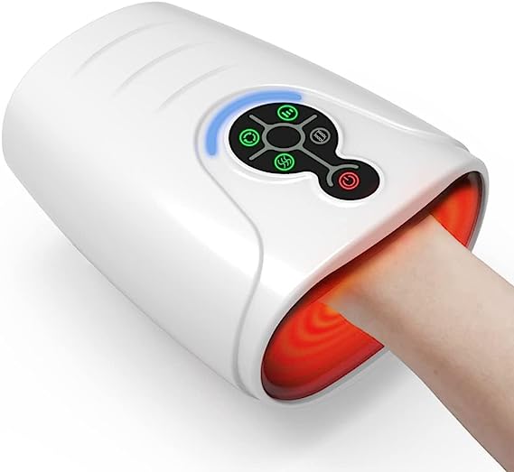 AERLANG Hand Massager，Electric Hand Massager with Compression for Reliefof Arthritis Pain, Carpal Tunnel Syndrome and Finger Numbness with Gifts for Women/Men/Dad/Mom