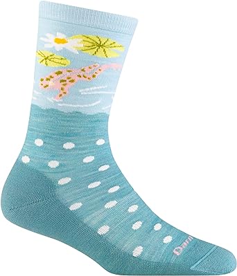 Darn Tough Women's Wild Life Crew Lightweight with Cushion Sock (Style 6105) -