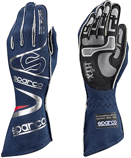 Sparco 001352A08BM Sparco- Nomex Gloves, Arrow 08 Navy 0KCD4