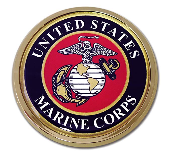 Elektroplate Marine Seal Chrome Auto Emblem
