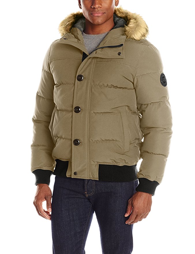 Levi's Men's Shorty Snorkel Quilted Hoody Bomber