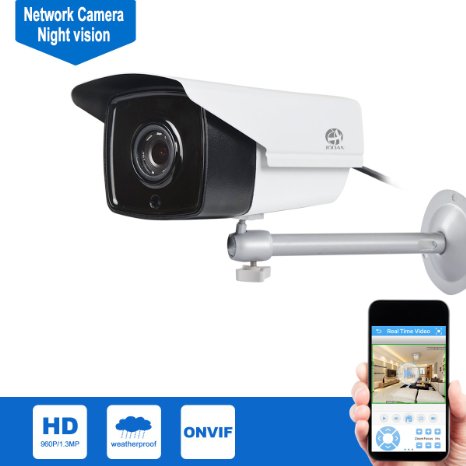 JOOAN 731NRH-T-P-6 13 Megapixel 960P POE IP Camera Security CCTV Surveillance Camera HD Night Vision
