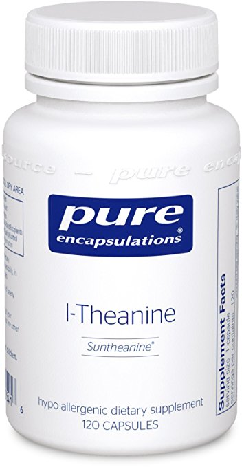 Pure Encapsulations - l-Theanine - Hypoallergenic Supplement Promotes Relaxation and Helps Moderate Occasional Stress* - 120 Capsules