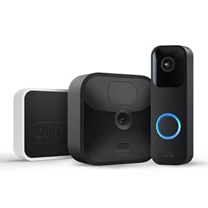 Blink Outdoor with two-year battery life | 1-Camera System   Blink Video Doorbell | HD Smart Security camera, motion detection, Alexa enabled, Blink Subscription Plan Free Trial