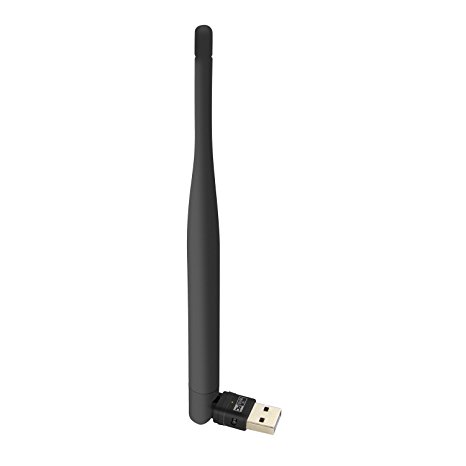 LB1 High Performance 600Mbps Dual Band Long-Range USB Wifi Wireless-AC/N LAN Network Adapter for Dell OptiPlex 3020 Desktop - Ultra Fast (5GHz 433Mbps, 2.4 GHz 150Mbps) 5dBi High Gain Antenna, Supports 802.11 N and Backward Compatible w/ 802.11 a/b/g/n Products