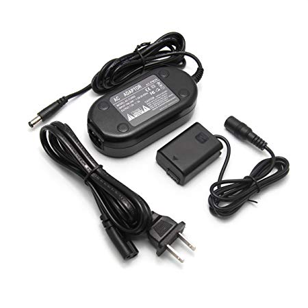 Glorich AC-PW20 Replacement AC Power Adapter Kit for Sony Alpha NEX-5 NEX-5A NEX-5C NEX-5CA NEX-5CD NEX-5H NEX-5K NEX-3 NEX-3A 3C NEX-3CA NEX-3CD NEX-3D NEX-3K SLT-A33L A33 SLT-A55VL A55V A55 Cameras