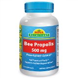 Bee Propolis 500 mg 120 Capsules by Nova Nutritions