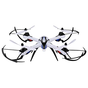 Floureon Yizhan H16 2.4G 4CH 6-Axis Gyroscope RC Quadcopter Drone(No Camera Included),Tarantula X6 Black