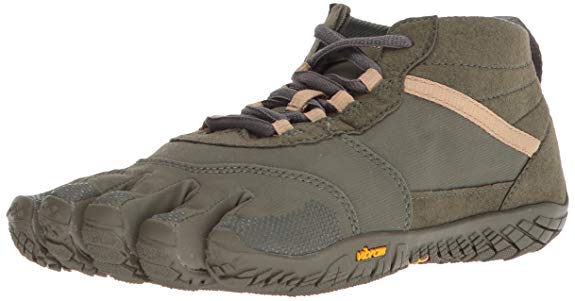 Vibram Men's V-Trek Military/Dark Grey Hiking Shoe