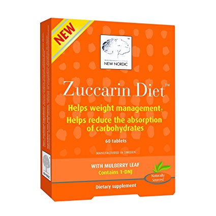 New Nordic Zuccarin Diet with Mulberry Leaves Dietary Supplement (60 Tablets)