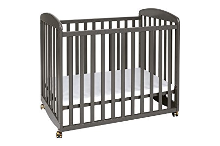 DaVinci Alpha Mini Rocking Crib, Slate