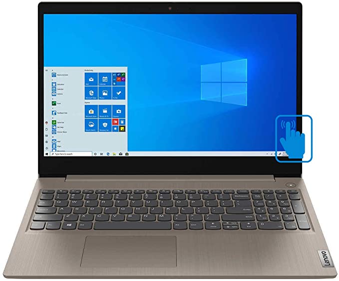 Lenovo IdeaPad 3 Home and Business Laptop Almond (Intel i5-10210U 4-Core, 36GB RAM, 8TB PCIe SSD, 15.6" Touch HD (1366x768), Intel UHD, WiFi, Bluetooth, Webcam, 1xHDMI, SD Card, Win 10 Pro)