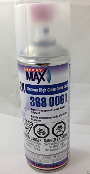 2K Glamour High Gloss Clear Coat, Aerosol, 11.8-oz, Pt# 3680061 by Paradise Paint and Supply