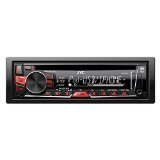 JVC KDR660 Single Din Car Stereo with AMFMCDMP3iPodUSBPandora and Remote