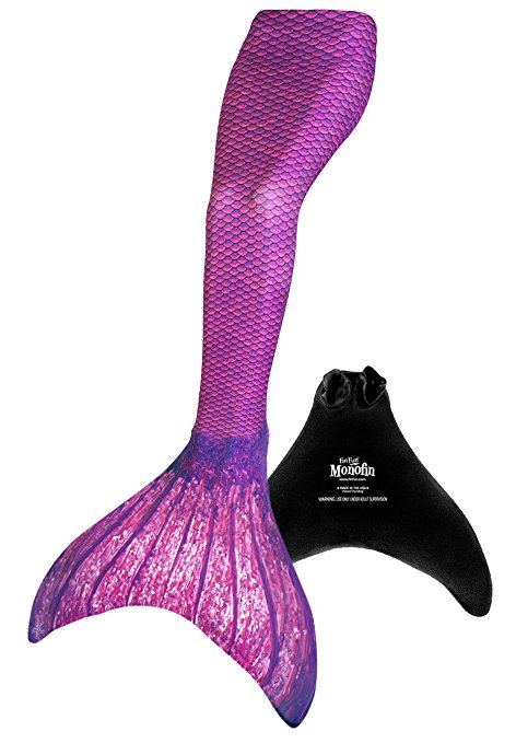 Mermaid Tails for Swimming by Fin Fun with Monofin – Girls, Boys, Kids & Adults
