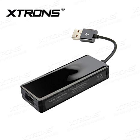 XTRONS Car Auto Play Mini Dongle USB Android Auto Receiver Adapter for iPhone & Android Smartphone Work with Android Car Stereo GPS Navigation DVD Radio Player